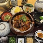 鰻 炭焼 ひつまぶし 美濃金 - 一人前でこのボリューム