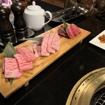 近江亭 - 近江牛カルビ、ロース、フィレ