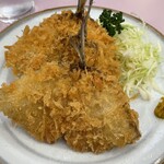 食事処 酒肴 浅草 水口 - アジフライうまし