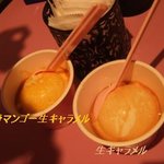 花畑牧場カフェ 生キャラメル＆アイスクリーム - 