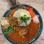 カリーアンダーソン - 二種あいがけカレー