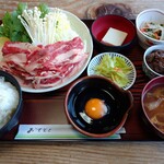 堀商店 - 桜鍋定食②