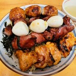 Eiichi - 焼鳥丼(大盛り)