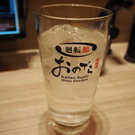廻転鮨 銀座おのでら - 富乃宝山 ソーダ割