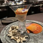 sincere - ずわい蟹と海の幸のパフェ