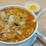 天理スタミナラーメン 箕面店 - スタミナラーメン＆卵