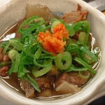 てっ平 - すじ煮込み。美味しい