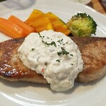 キッチン ブルー グローブ - 正面から、直径15cm位はあります