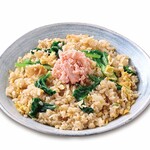 Fried rice with plenty of red snow crab