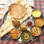 インドダイニングカフェ マター - マターベジタブルタリーセット
