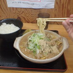 Okachan - モツ煮ラーメン