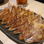 ぎょうざ 歩兵 - 餃子2人前♡大蒜たっぷりで!薄皮だけどジューシーで最高!!♡(人*´∀｀)♡