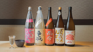 Nogami - 日本酒並び