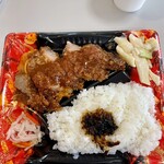 けやき亭 - ビーフカツ弁当500円