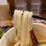 うどん居酒屋 江戸堀 - ツルツルでモチモチと言う最高の麺