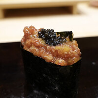 鮨 こう介 - トロタクキャビア