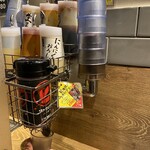 焼肉ライク - お冷は回転寿司的なやつで