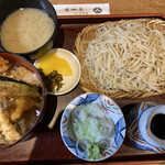 Teuchi Soba Terataya - 天丼セット