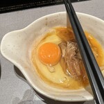 しゃぶしゃぶ但馬屋 - 追加卵