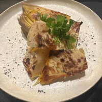 ひがしやま 司 - 大阪　筍　炭火焼き　木の芽