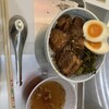 Taiwannoajirurohantogyokaikeitantammensemmontenrutan - 魯肉飯。トロトロで大変美味だが、量は男性には少なめか？