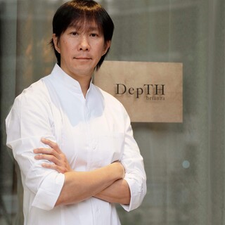 Yoshiyuki Okuno, the chef who runs the Brianza Group