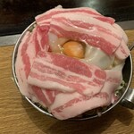 お好み焼　駅前 - 料理写真:豚いか