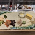 Uoriki Zushi - 赤貝､鳥貝､玉子焼き