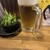 一平 - 料理写真:ビールとお通しと井川遥さん