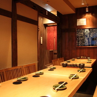 Good for business situations ◎ Equipped with private rooms perfect for entertaining your loved ones