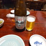 宗平 - 瓶ビールで乾杯！ 結局3本飲みました