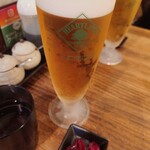 かばのおうどん - ハートランド生ビール