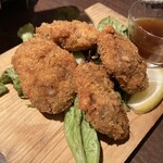 地酒と道産食材 一笑 - カキフライ