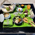 Amamirizotohoteruthidamunresutoranandoba - 夕食：特別島御膳 6600円