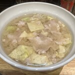 とんかつ 美濃屋 - 豚汁