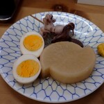 Ichikou - 大根、卵、飯だこ