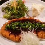 タケヤ食堂 - 特製味噌豚カツ700円