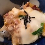 吹上庵 - 少量のごはんで一気に頂いたのです。これまた美味しい。