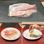 パルコ フィエラ - 鹿児島産黒豚プロシュートクルード＆出来立て自家製モッツァレラ