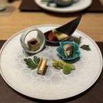 日比谷 蟹みつ - 恵風（前菜5種）