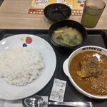 松屋 - ごはんは並盛り