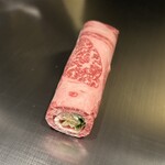 名駅 鉄板焼き 森本Ｘ Premium - 肩ロースの焼きしゃぶ風