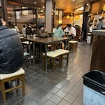 手打ちうどん むさし - エキセントリックなレイアウトの店内