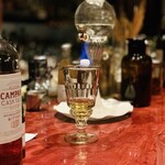 BAROSSA cocktailier - ⑦ アブサンドロップ：作成中