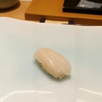 鮨 なんば 日比谷 - 白イカ