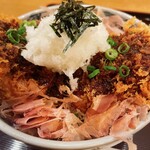 とんかつ武信 - 【醤油かつ丼「松」(ロース)】(¥2200)