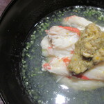 お料理 佐藤 - 蟹味噌もたっぷりで美味しい