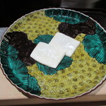 お料理 佐藤 - ふきのとう餅、このあと炭火で焼きます