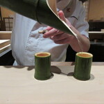 お料理 佐藤 - 特製竹酒