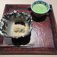 お料理 佐藤 - わらび餅、お薄